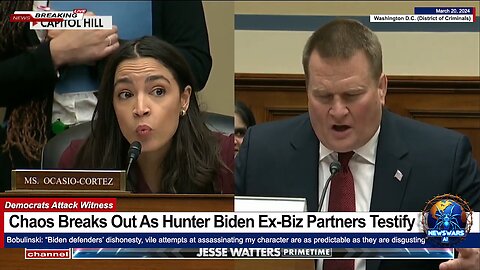 Chaos Breaks Out As Hunter Biden Ex-Biz Partners Testify At President Biden's Impeachment Hearing