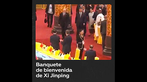 Xi Jinping da la bienvenida a sus invitados en el Foro de la Franja y la Ruta