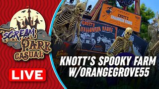 LIVE at Knott's Spooky Farm with OrangeGrove55