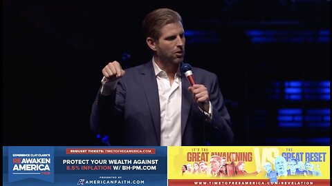 Eric Trump | “We Are Facing A Political Party In This Country That Is Willing To Lie, Cheat, And Weaponize Every Single System That You Have.” - Eric Trump