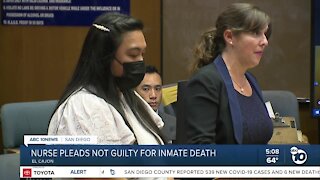 Former jail nurse pleads not guilty for inmate death