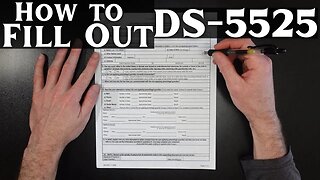 How to Fill Out the DS-5525; Statement of Special Family Circumstance for Issuance of Child Passport