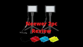 Neewer 2 pack light review.