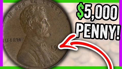 THIS PENNY SOLD FOR $5,000 - 1917 WHEAT PENNIES WORTH BIG MONEY