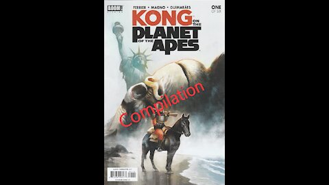 Kong on the Planet of the Apes -- Review Compilation (2017, Boom! Studios)