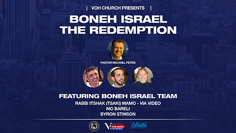 VOH Radio & Pastor Michael Petro Present Boneh Israel - The Redemption | 03/27/23 - Red Heifers