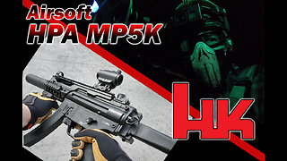 Airsoft Gameplay , HPA MP5K Domination
