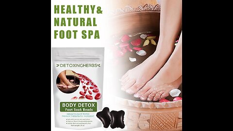 Herbal Detox Foot Soak Beads