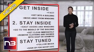 WARNING: New York City Prepares People For Imminent Nuclear Attack