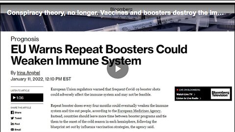 How vaccines and boosters destroy our immune system
