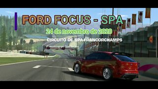 GUIGAMES - Real Racing 3D - Ford Focus - Spa-Francorchamps em 24 de novembro 2020