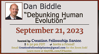Debunking Human Evolution with Dan Biddle, Phd