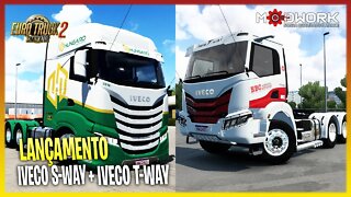 ▶️ETS2 LANÇAMENTO IVECO S WAY + IVECO TWAY LANÇAMENTO ETS2 1.43