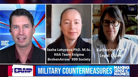 Military Countermeasures a.k.a. CV-19 Injections with Dr Sasha Latypova NSA and Katherine Watt MSc.