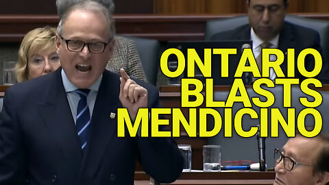 Ontario Solicitor General BLASTS Marco Mendicino on Border Security and Illegal Guns (Bill C-21)