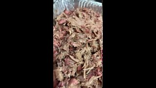 BBQ Smoked Pulled Pork on the Pit Barrel Cooker #shorts