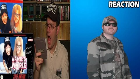 Wayne's World - Angry Video Game Nerd (AVGN) REACTION!!! (BBT)