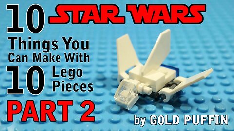 10 Star Wars Things You Can Make With 10 Lego Pieces (Part 2)