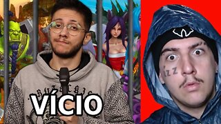 QUANDO OS JOGOS SE TORNAM UMA PRISÃO | Bruno rataque REACT / Leo Muriel