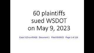 We Sued WSDOT!