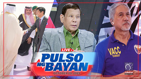 LIVE: Pulso ng Bayan kasama sina Admar Vilando at MJ Mondejar | October 20, 2023