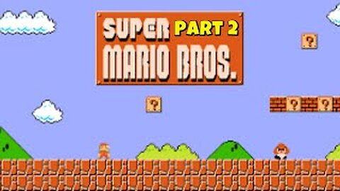 Let's Play Super Mario Bros (Nes) Part 2 worlds 3 through 5