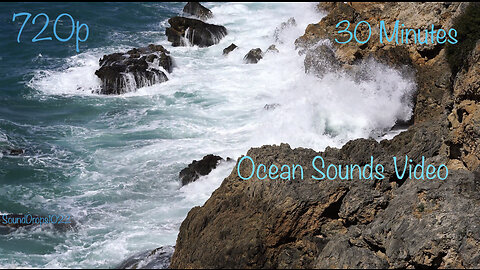 Enjoy 30 Minutes Of Ocean Sounds Video