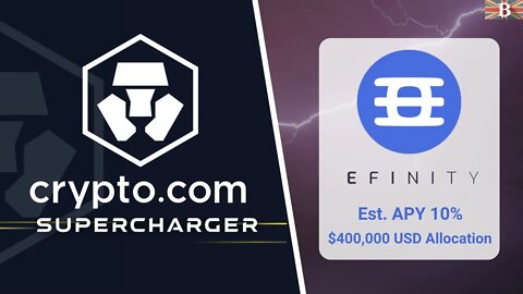 Crypto.com Supercharger Efinity Event: Stake CRO & Earn $EFI (10% APY)