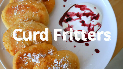 Curd Fritters (Curd Pancakes) | A Kid-Friendly Recipe!