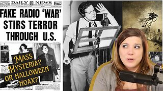 War of the Worlds Panic History or Hoax? Aliens in New Jersey Orson Welles Story History and Hearsay