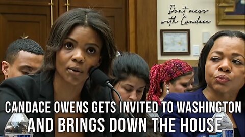 Candace Owens Goes to Congress and She Brings Down the House!