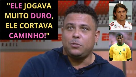 RONALDO FENÔMENO RESPONDE QUEM FOI O ZAGUEIRO MAIS DESLEAL QUE JÁ ENFRENTOU