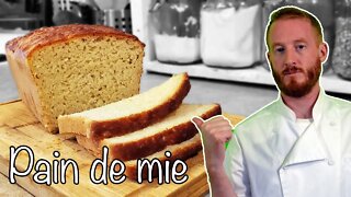 PAIN DE MIE 🍞 Sans Pétrissage le PLUS FACILE du Monde 🌍