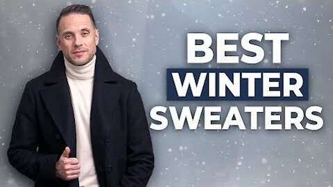 5 Winter Sweaters Every Man Needs Winter Sweater Outfits for Men