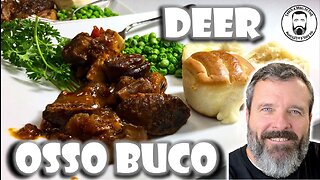 Venison Recipe | Osso Buco & Braised Deer Shanks in Cast Iron Dutch Oven | Cooking Deer Meat