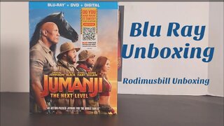 Sony JUMANJI THE NEXT LEVEL Blu Ray + DVD + Digital *UNBOXING*