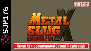 Metal Slug X—Full Game—Uncut Non-commentated Casual Playthrough