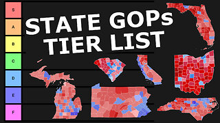 TIER LIST: Ranking All 50 State Republican Parties (By Competency & Ideology)