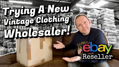 Testing Out A New Vintage Clothing Wholesaler! | eBay UK Reseller 2021