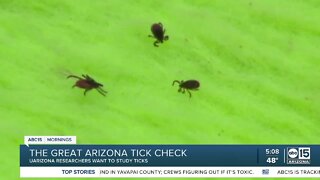 UArizona researchers want you to send them ticks