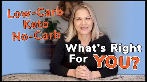 Low Carb | Keto | No Carb: What's Right for You?