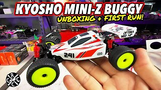 Kyosho Mini-z Buggy Unboxing and First Run