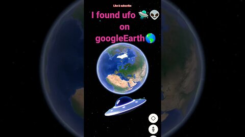I Found Ufo 🛸👽 on GoogleEarth Studio🌍|Scary in google#Shorts #world#reels#scary#finduniqueworld