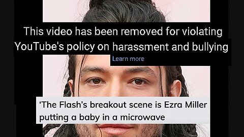 Watch Before It's Deleted! Satanic Pedophile 'Superhero' The Flash Puts Baby In Microwave!