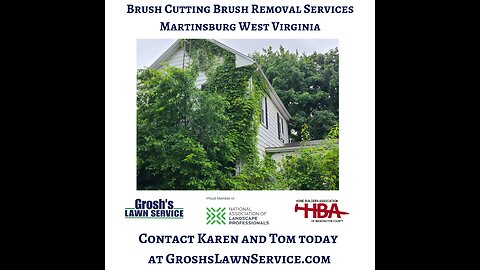 Brush Cutting Martinsburg West Virginia Landscape Contractor