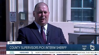 Interim sheriff chosen by county supervisors