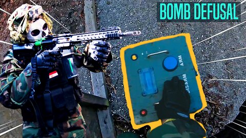 Defusing the Bomb in the Town + New Woodland Kit - CYMA M4 Gameplay at Cedar Creek