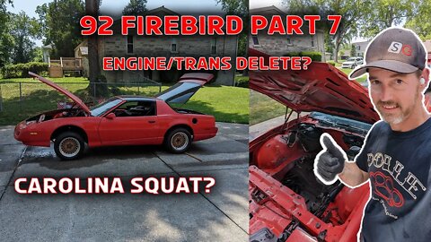 92 Firebird Rebuild Part 7: Drivetrain Removal