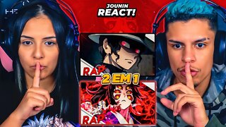 2 EM 1 STING | Rap do Muzan & Rap do Kokushibou | [React Rap Nerd] 🔥