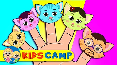 Colored Cats Finger Family | Episode 10 | More Nursery Rhymes And Kids Songs by KidsCamp